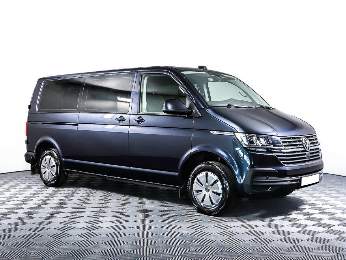 Volkswagen Caravelle 2021, синий