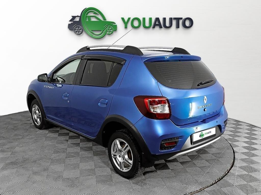 Renault Sandero 2022, синий