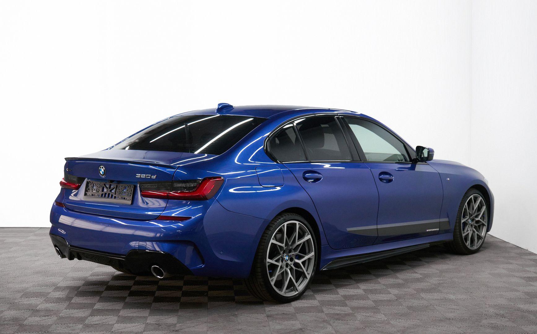 BMW 3 серии 2021, синий
