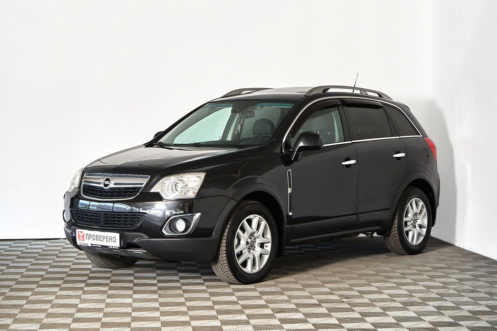 Opel Antara 2012, черный