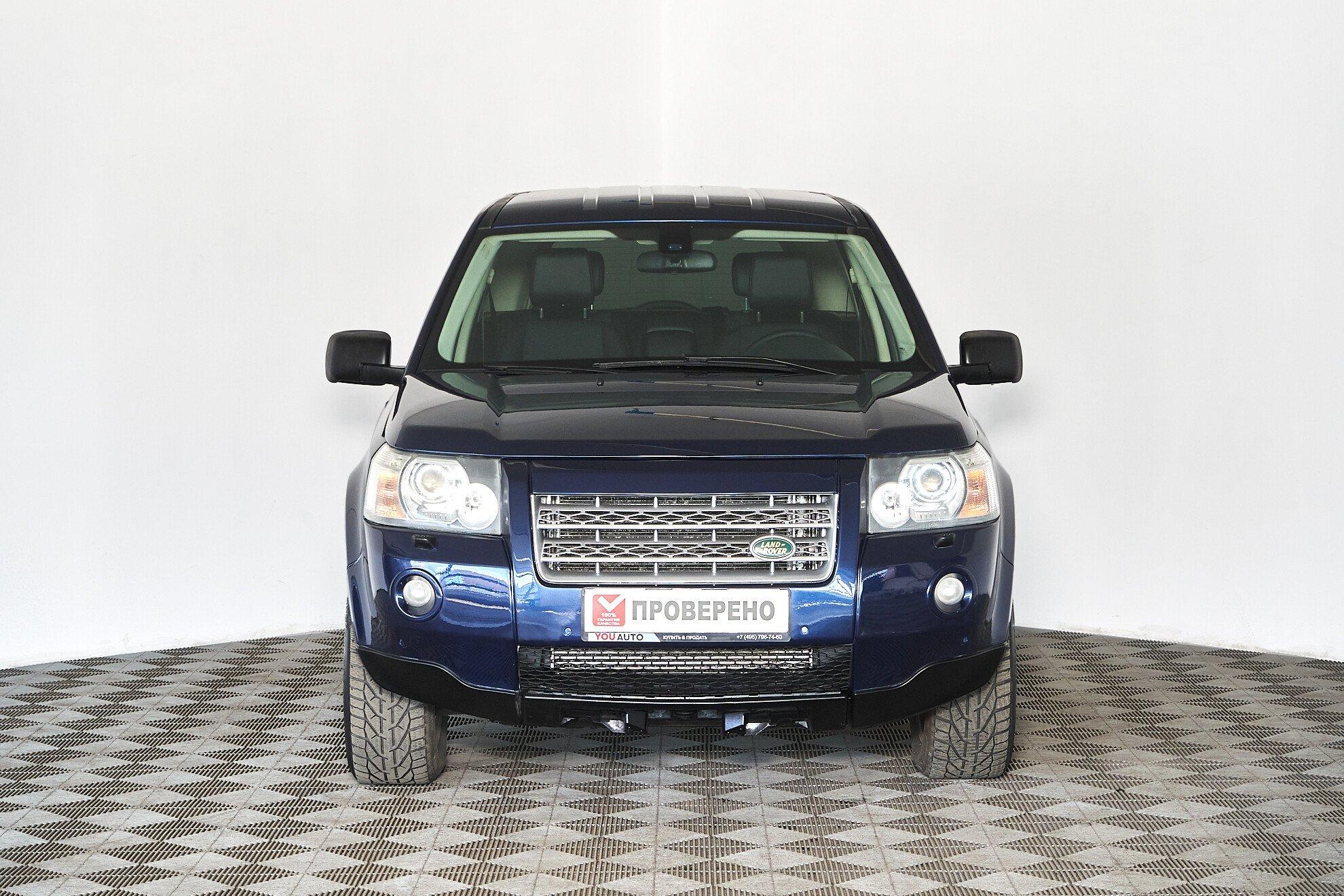 Land Rover Freelander 2010, синий