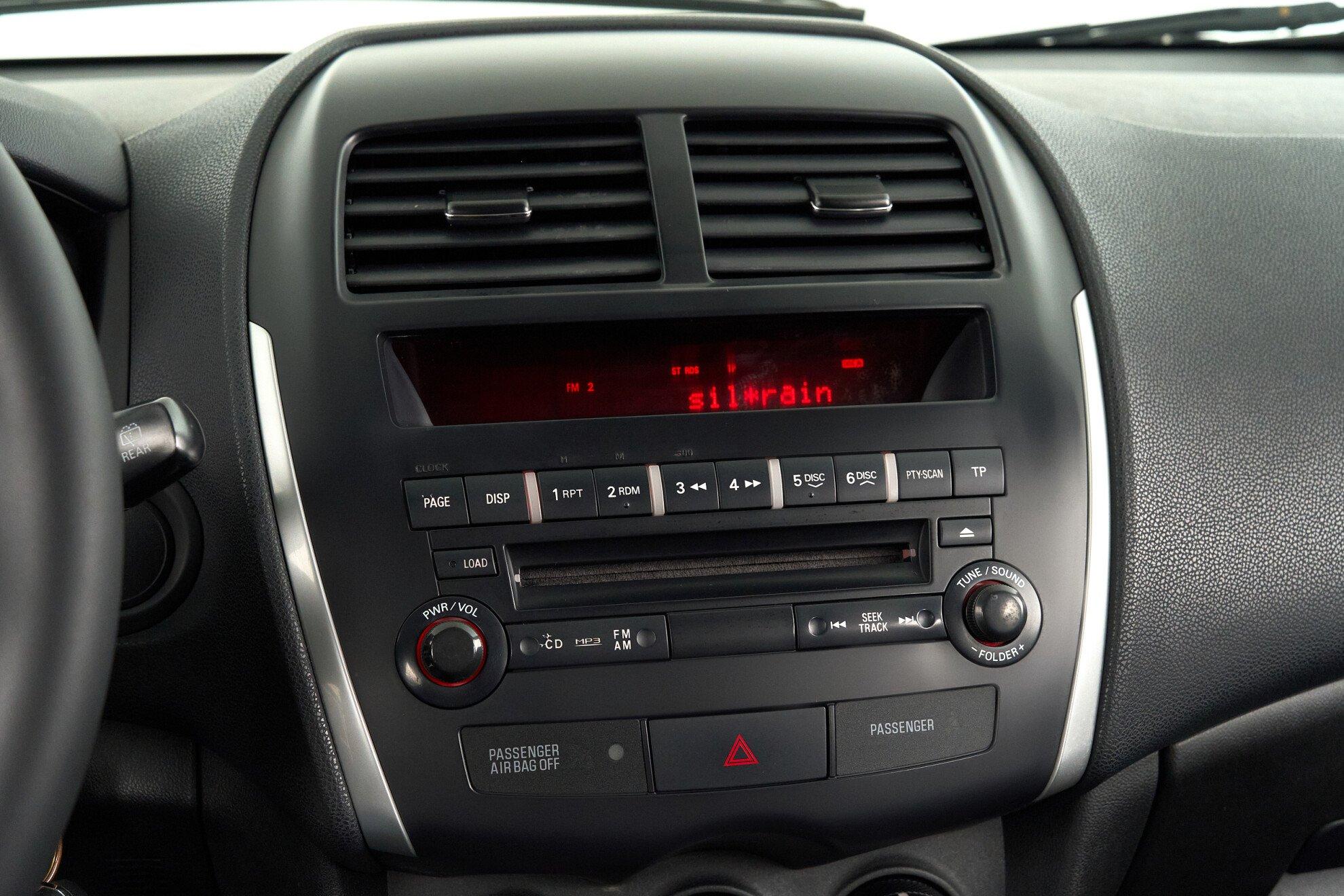 Mitsubishi ASX 2012, черный
