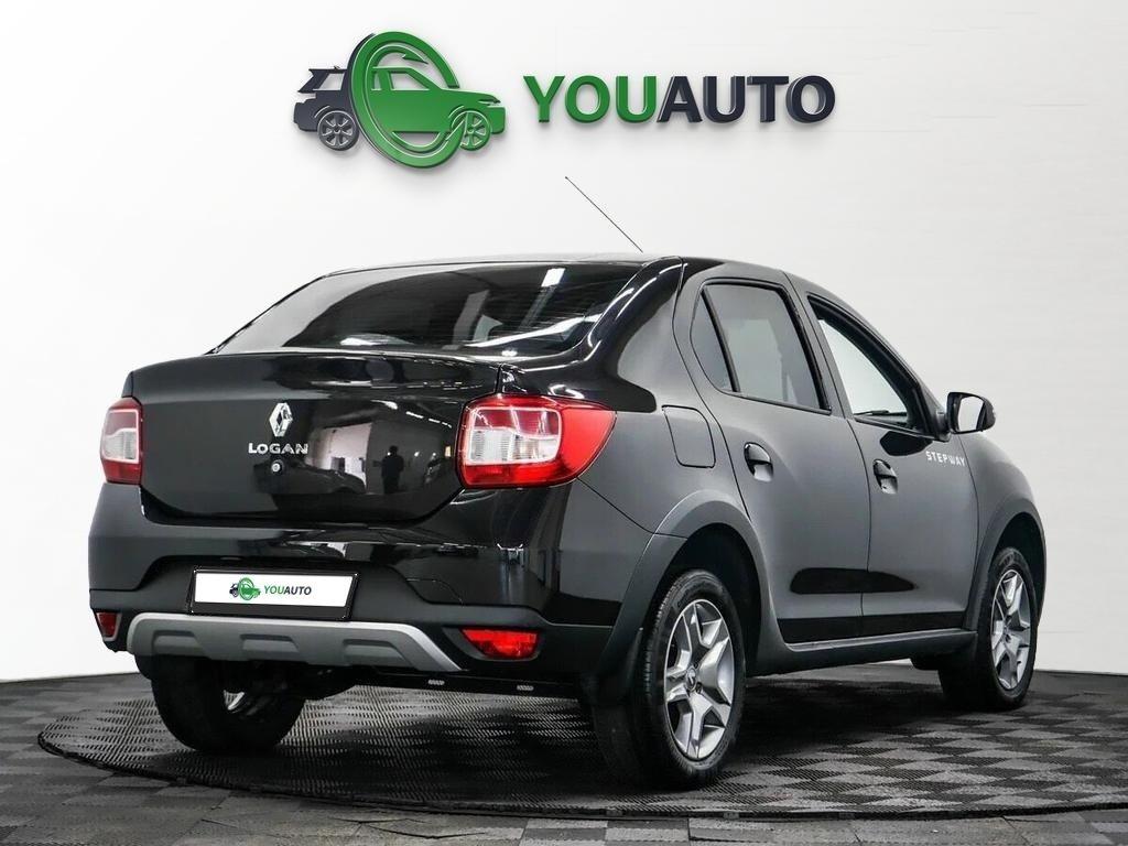 Renault Logan 2021, черный
