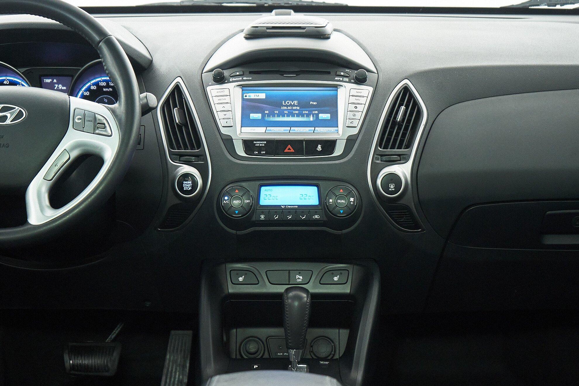 Hyundai ix35 2010, красный