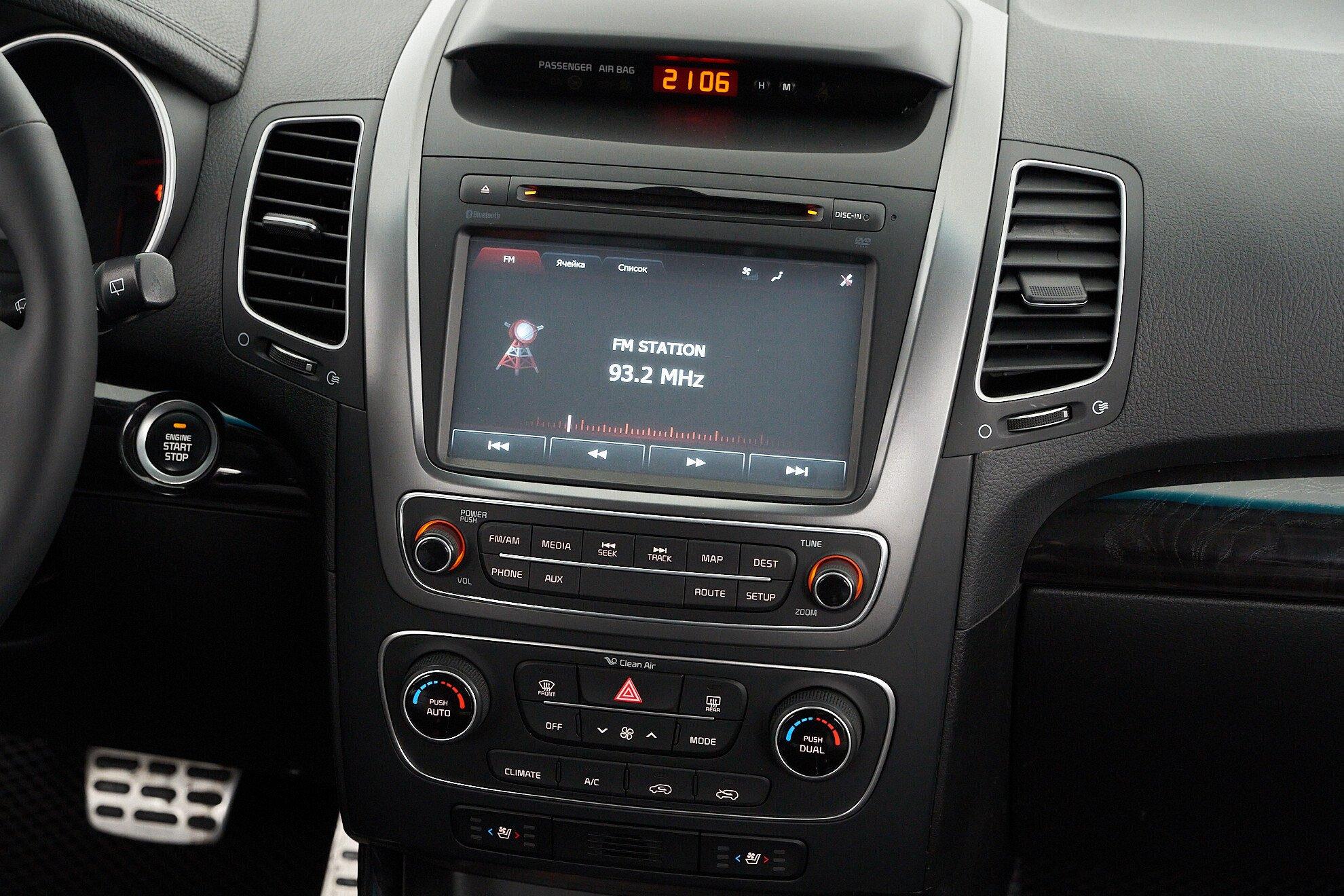 Kia Sorento 2015, белый