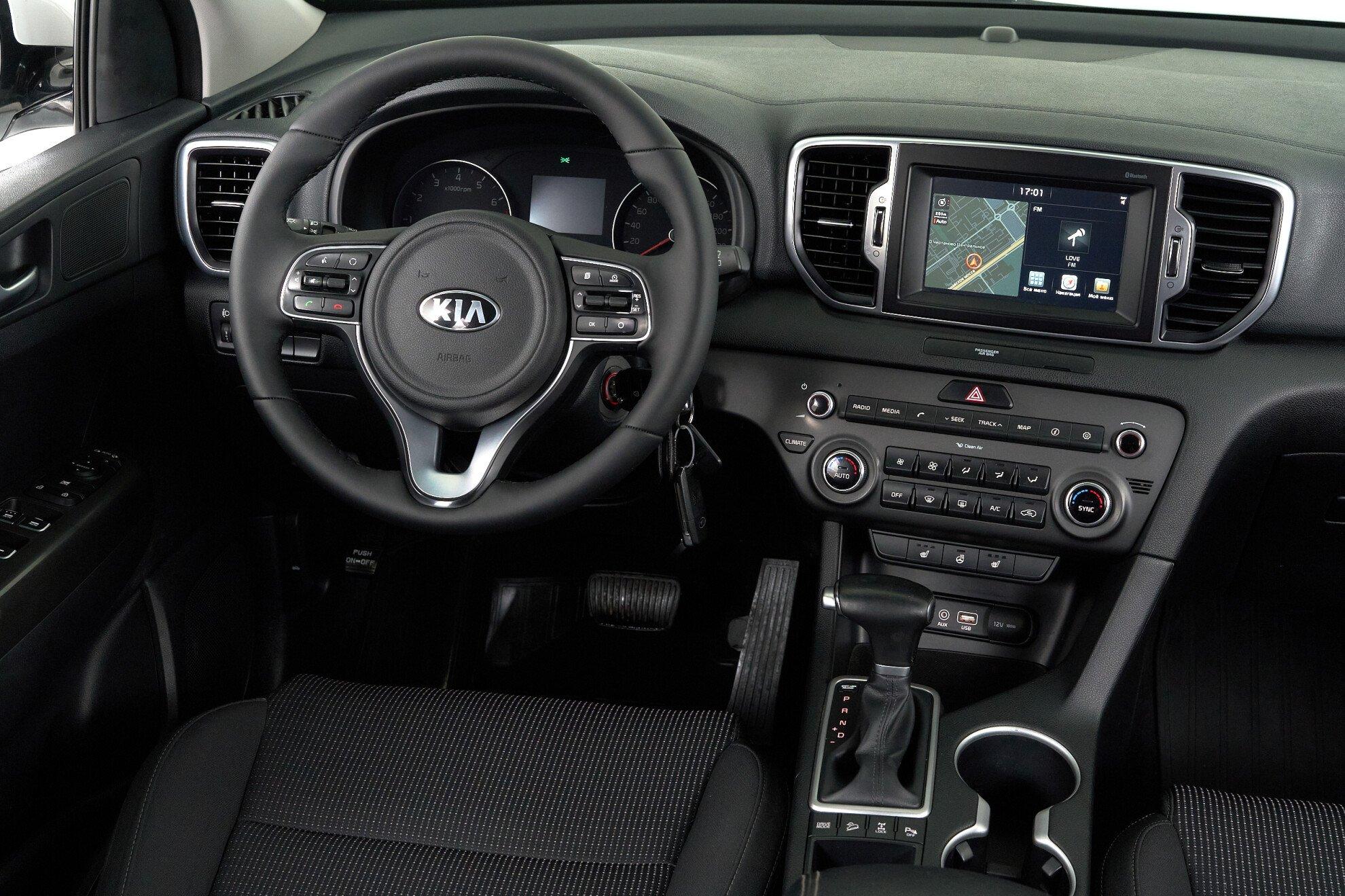 Kia Sportage 2017, белый