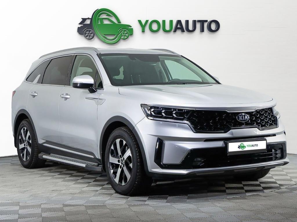 Kia Sorento 2021, серебряный