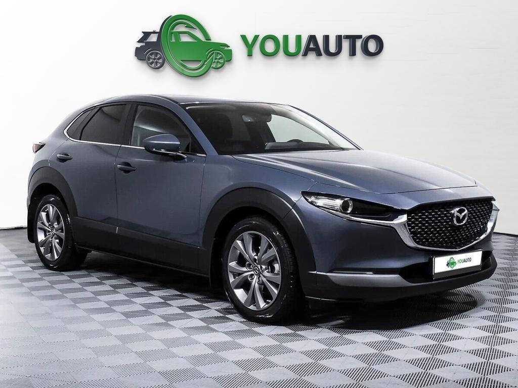 Mazda CX-30 2020, серый