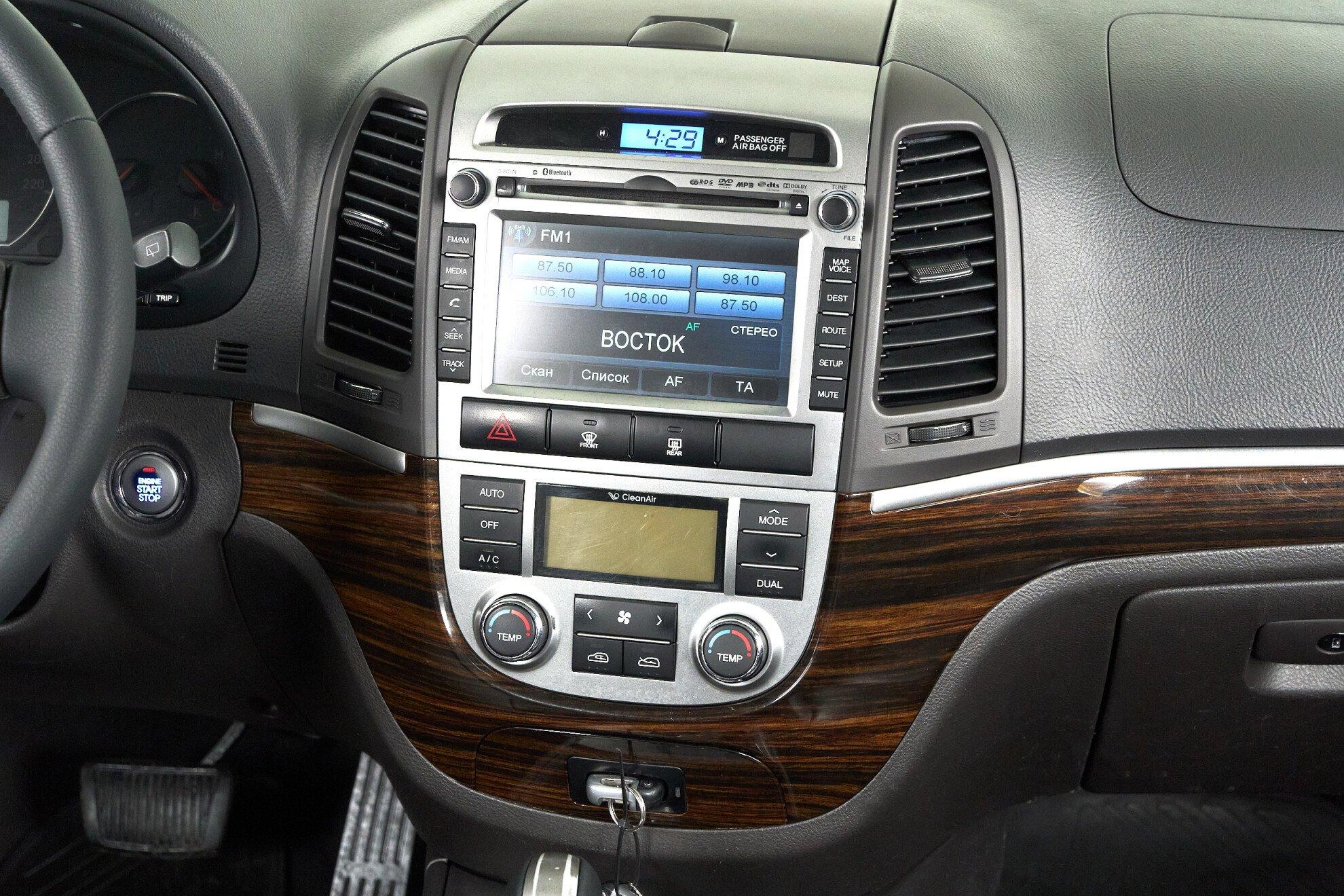 Hyundai Santa Fe 2011, черный