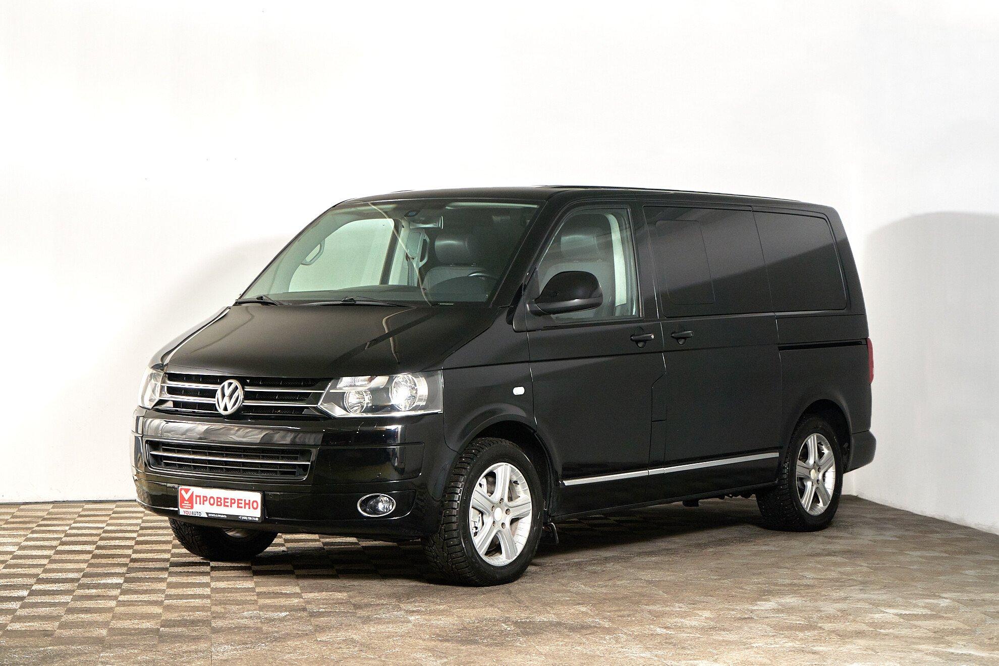 Volkswagen Multivan 2013, черный