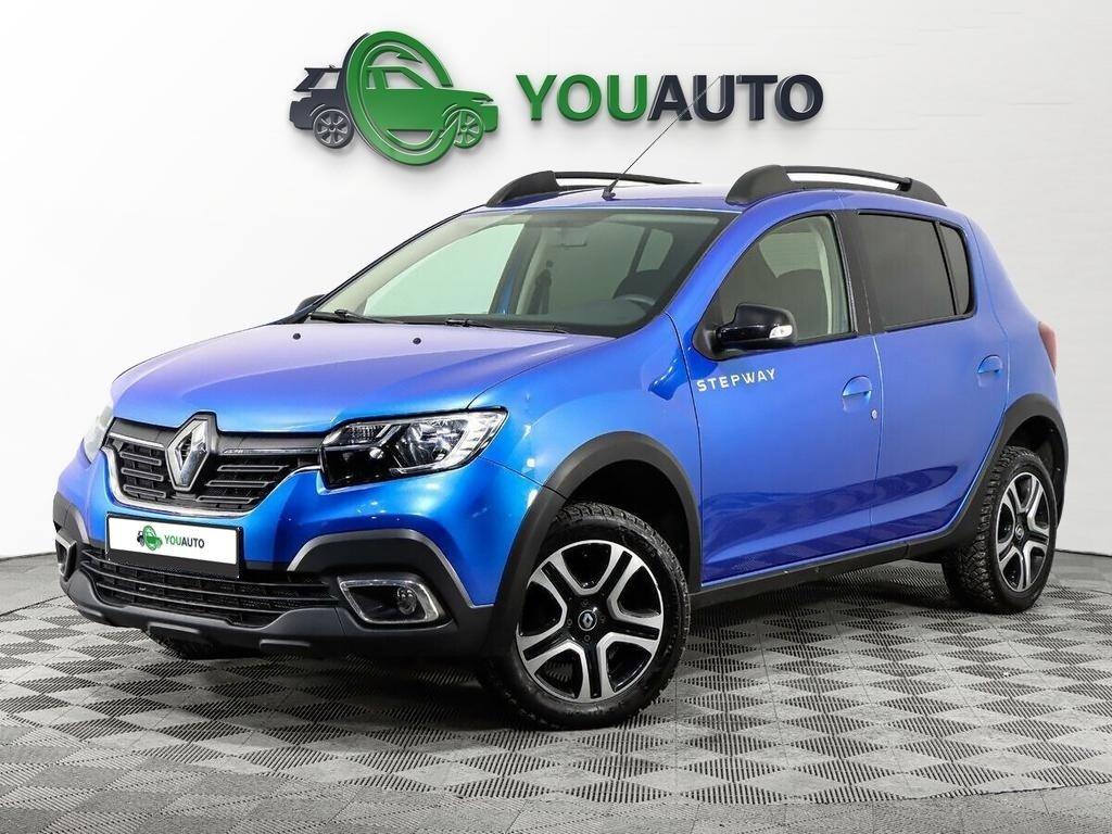 Renault Sandero 2021, синий