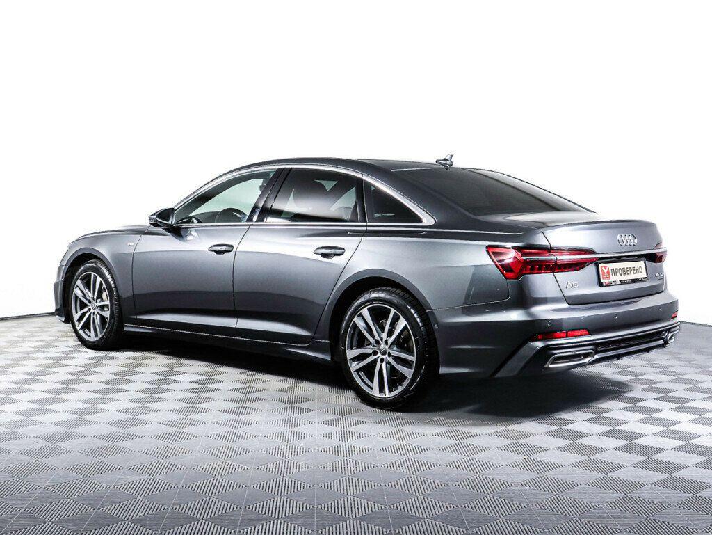 Audi A6 2020, серый
