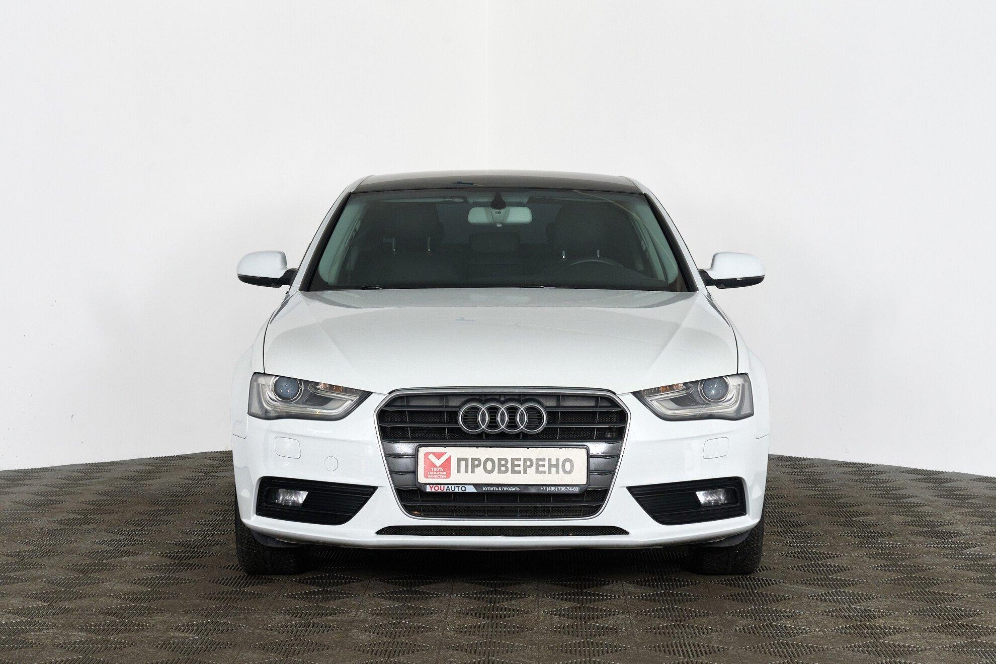 Audi A4 2013, белый