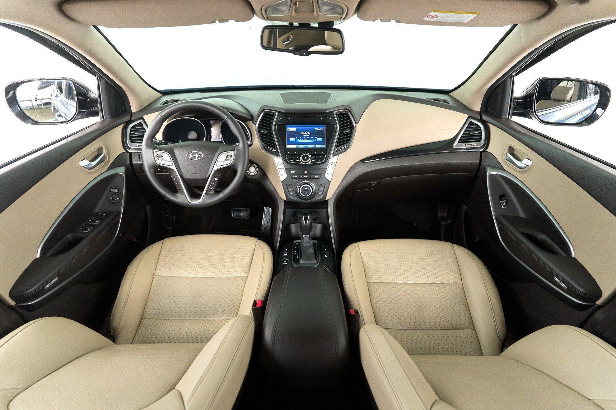 Hyundai Santa Fe 2014, синий