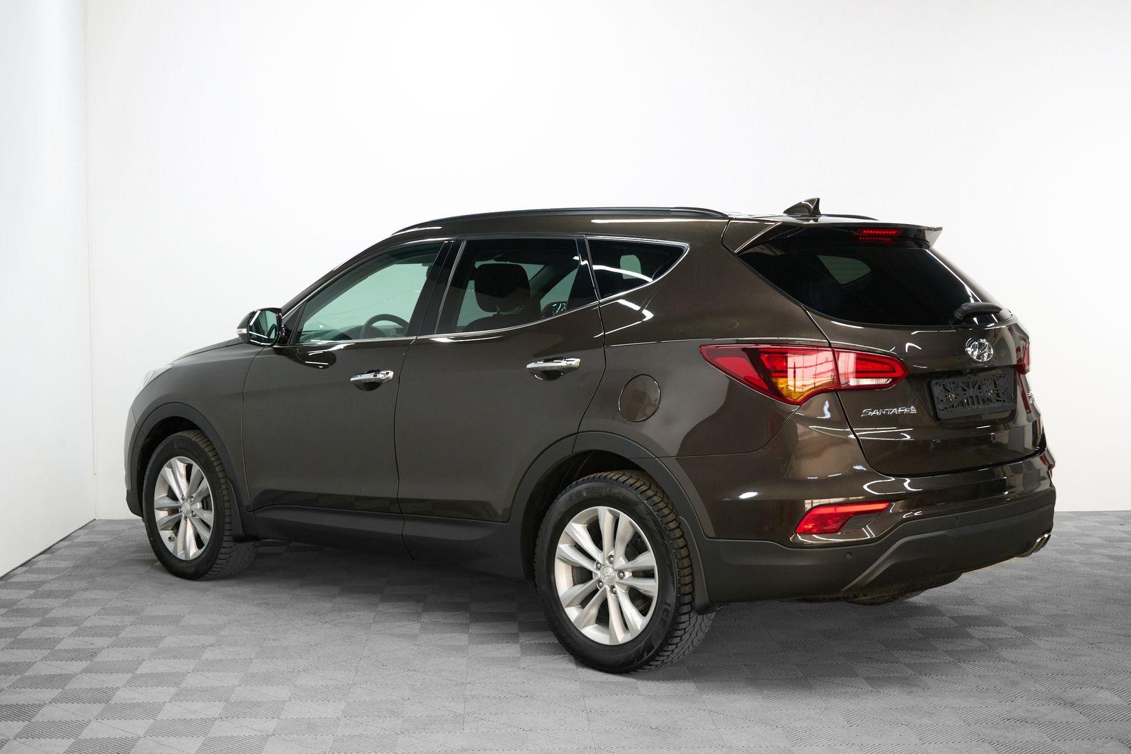 Hyundai Santa Fe 2017, коричневый