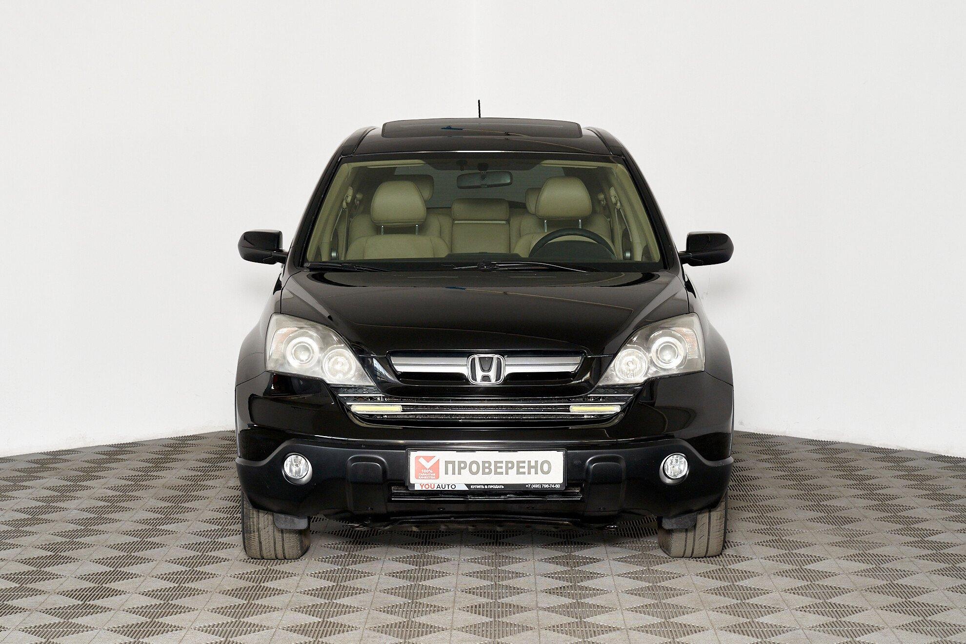 Honda CR-V 2008, черный