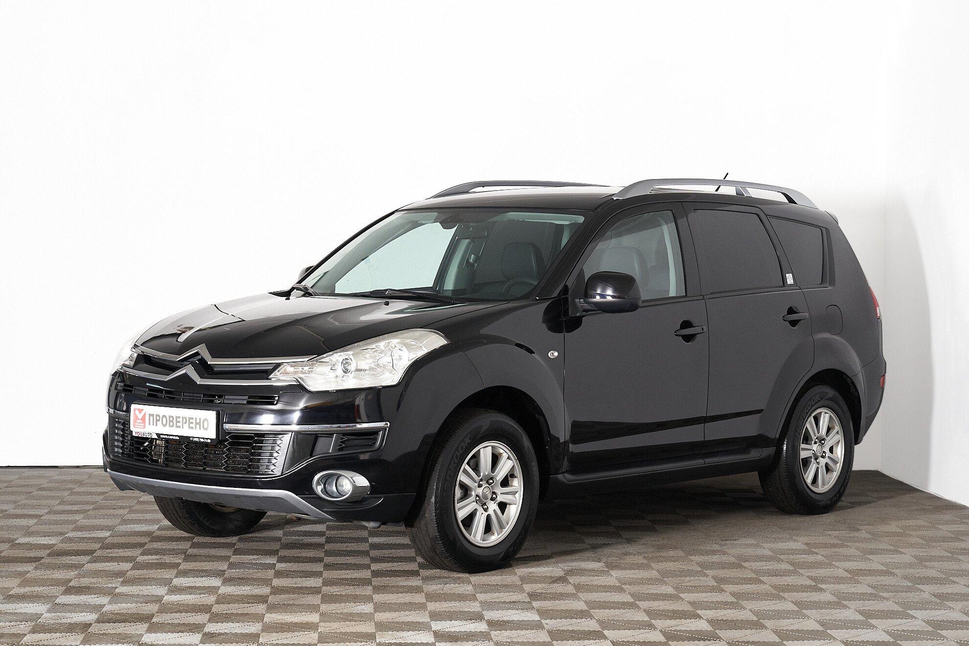 Citroen C-Crosser 2012, черный