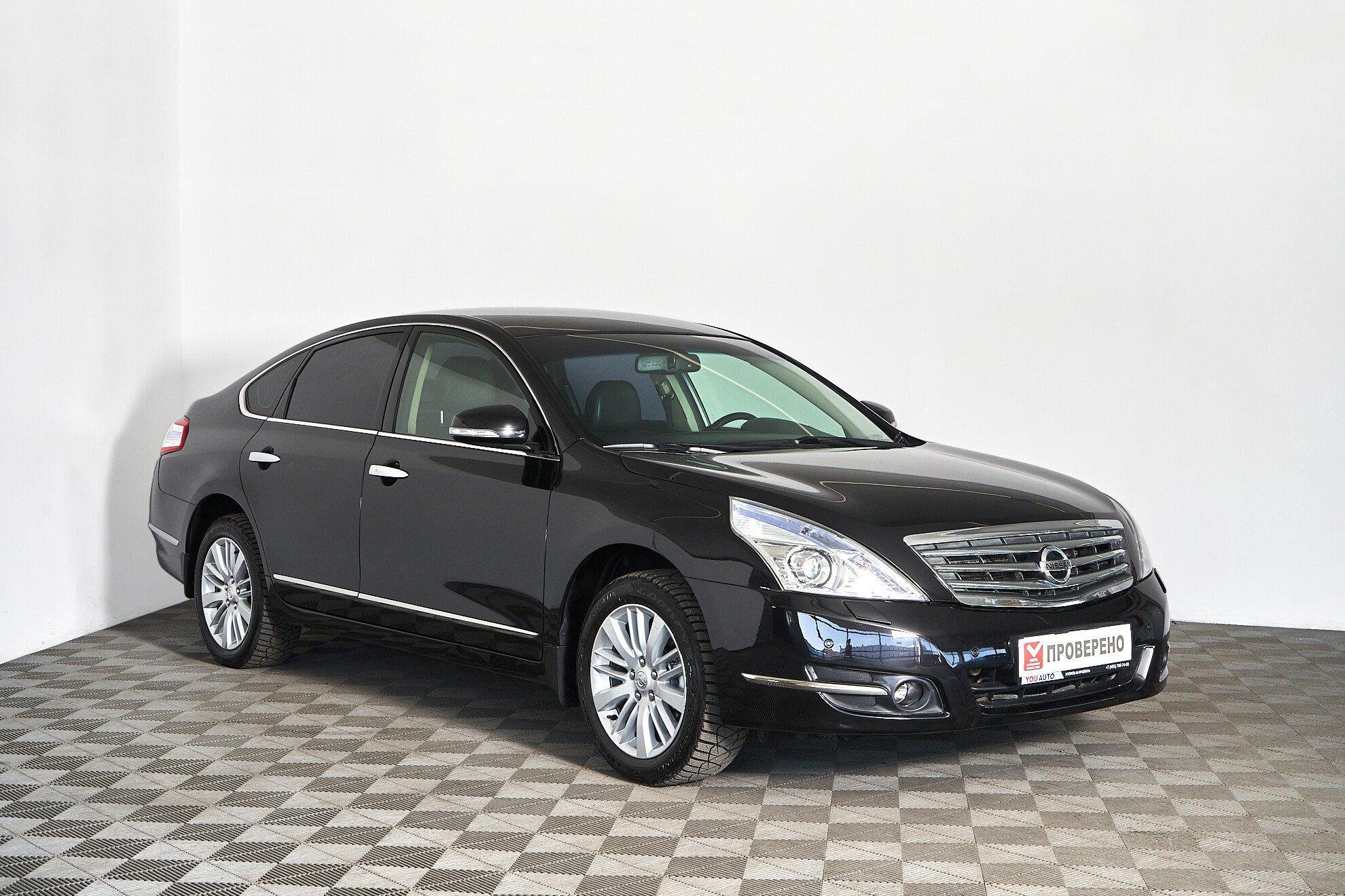 Nissan Teana 2011, черный