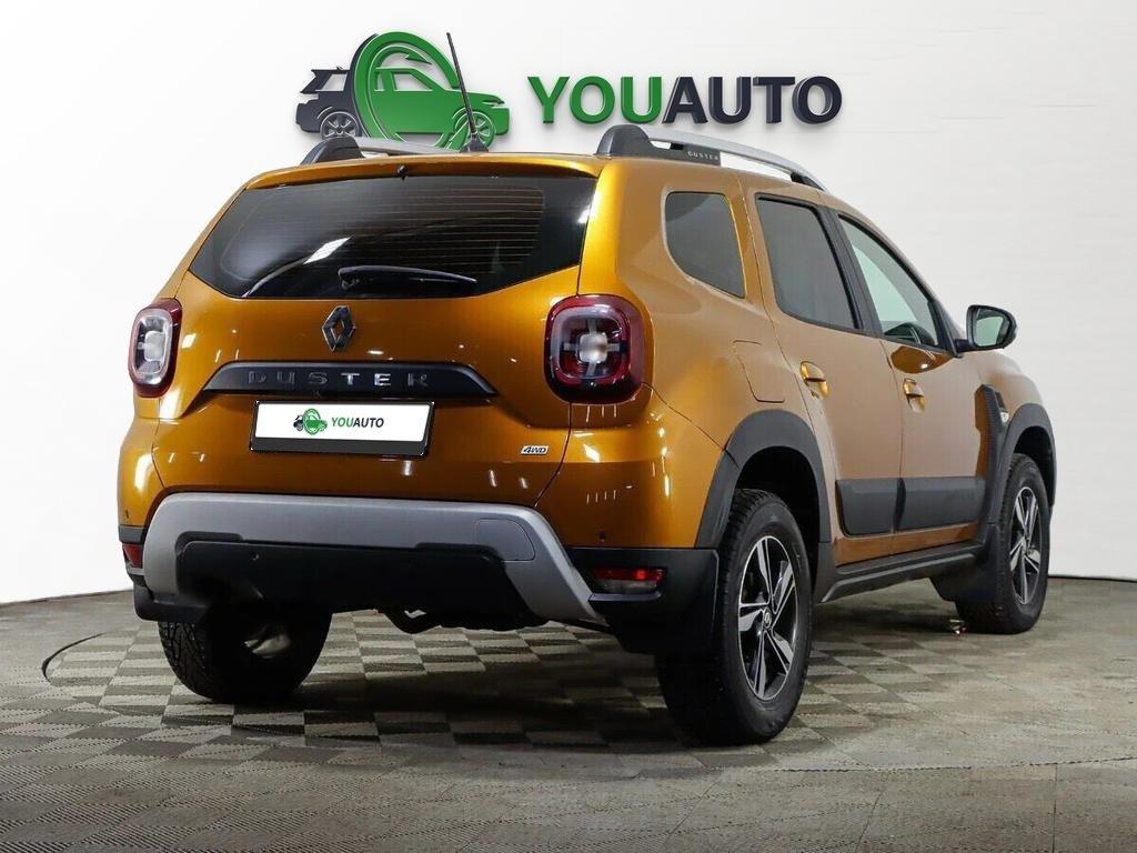 Renault Duster 2021, золотой