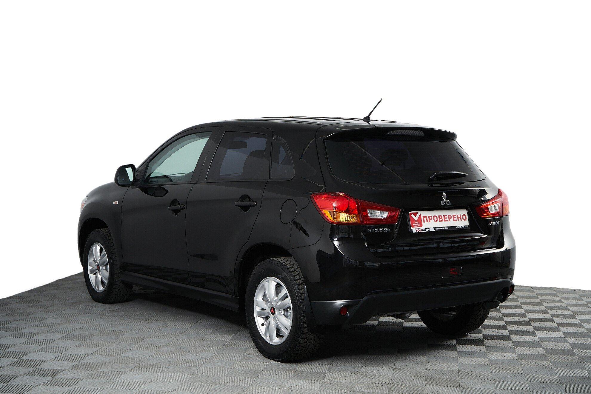 Mitsubishi ASX 2013, черный