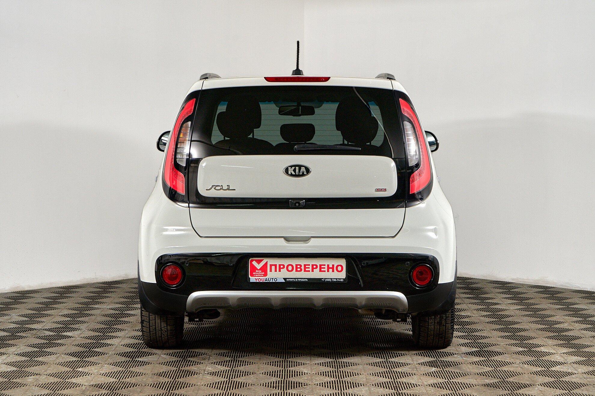 Kia Soul 2018, белый