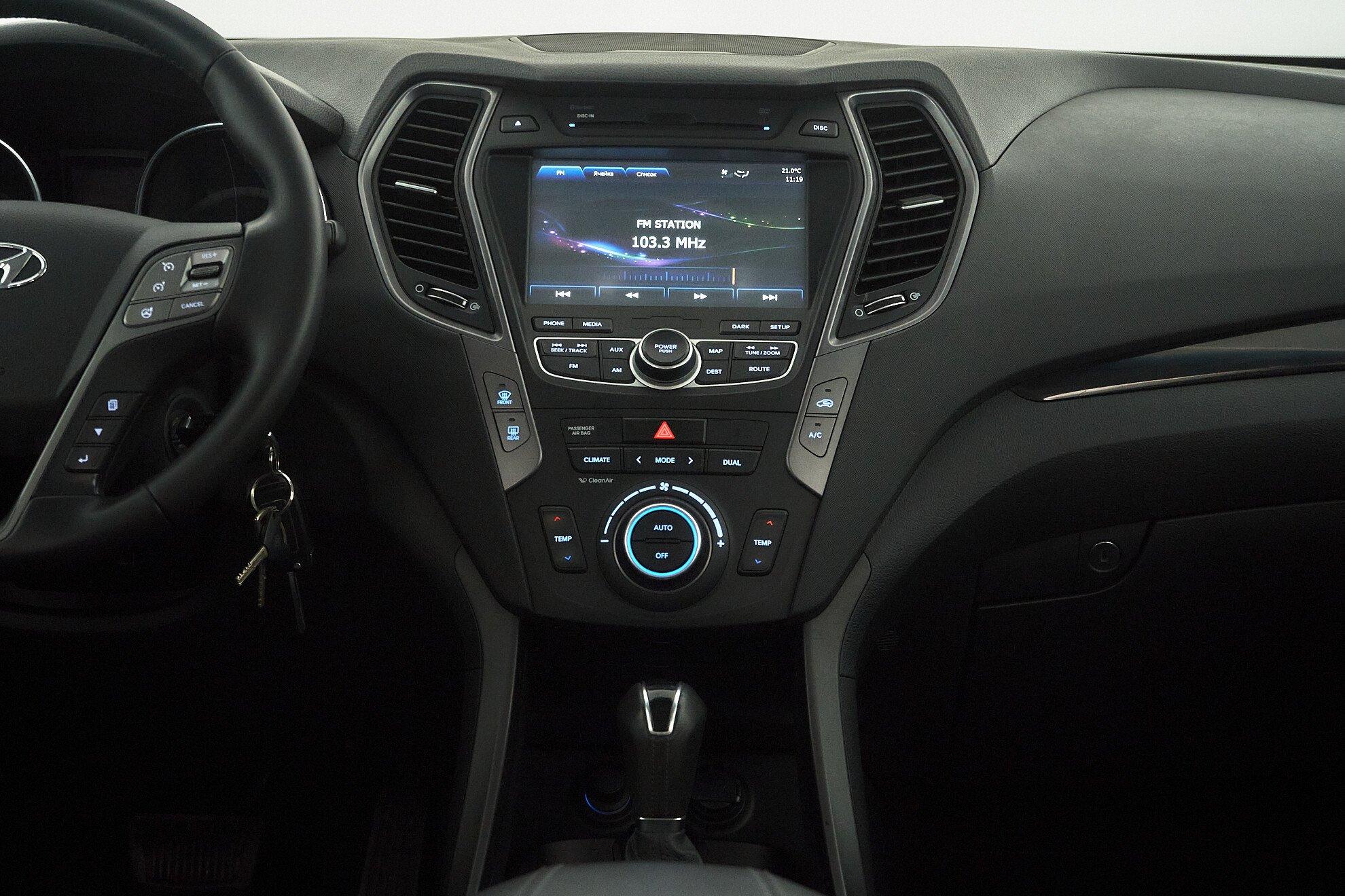 Hyundai Santa Fe 2013, черный