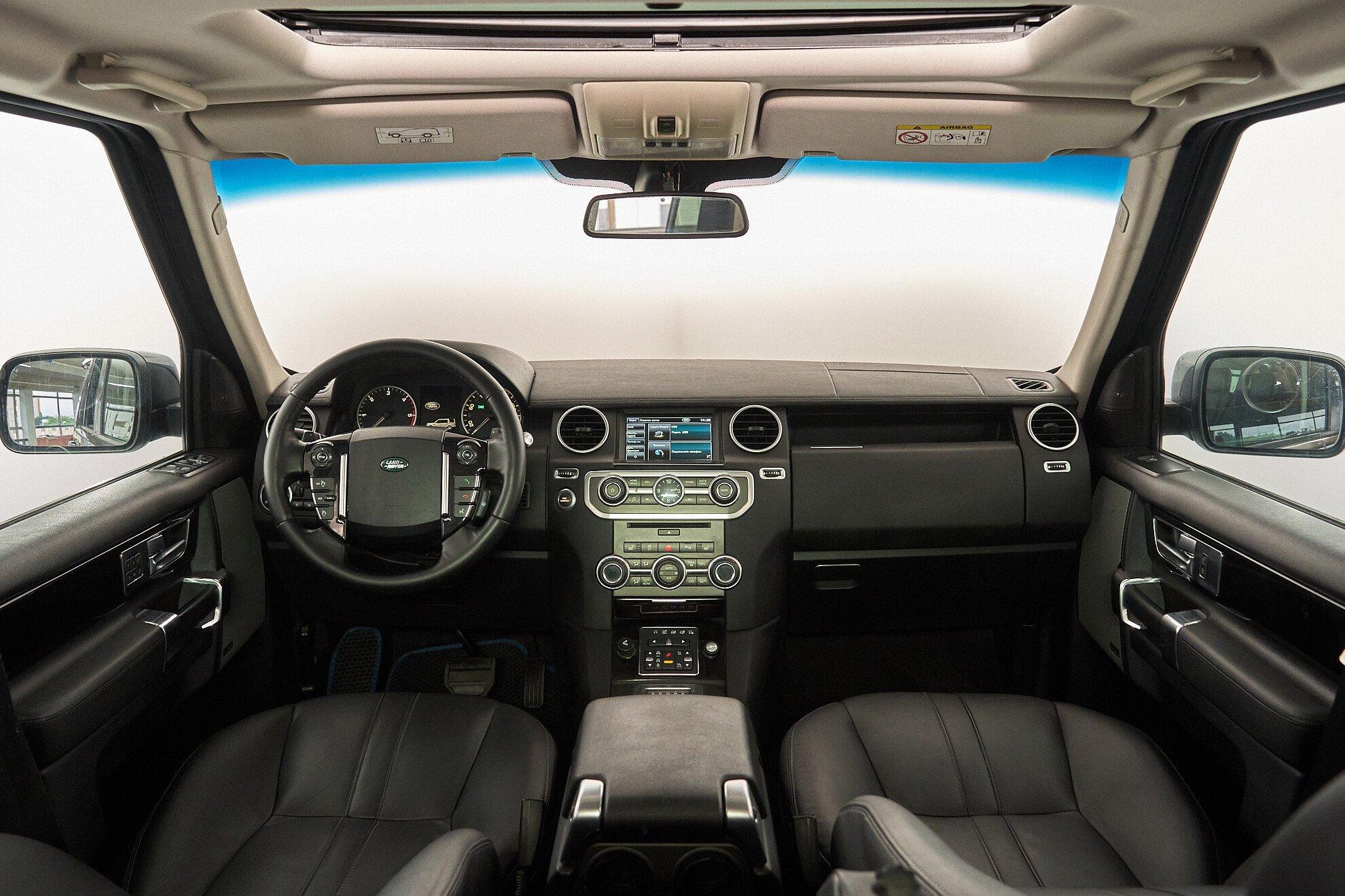 Land Rover Discovery 2013, синий