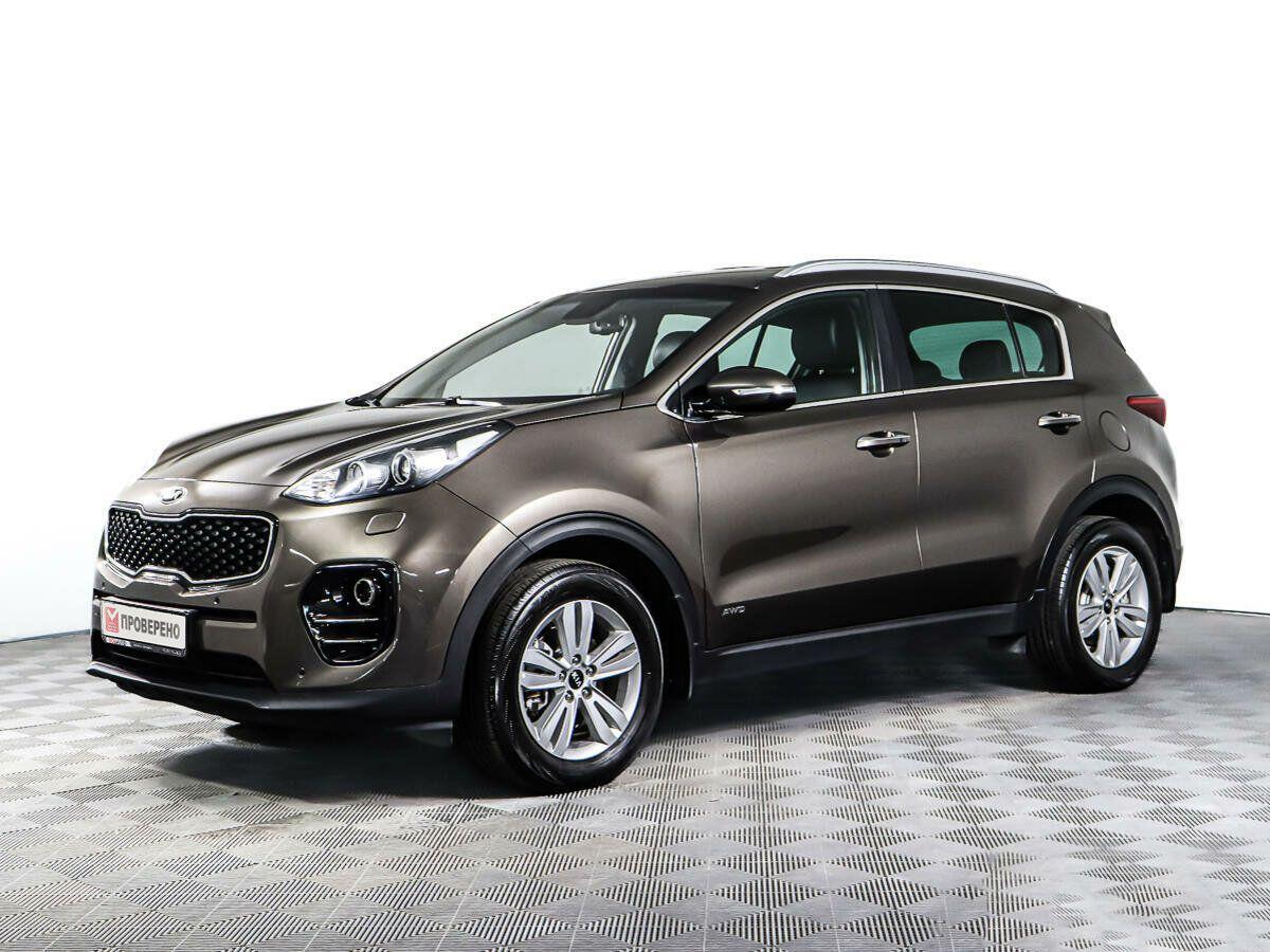 Kia Sportage 2016, коричневый