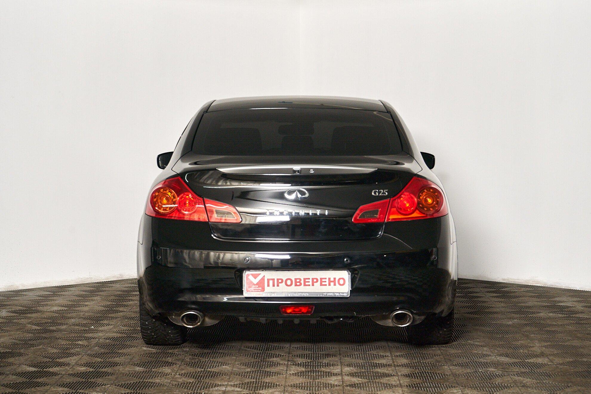 Infiniti G 2010, черный