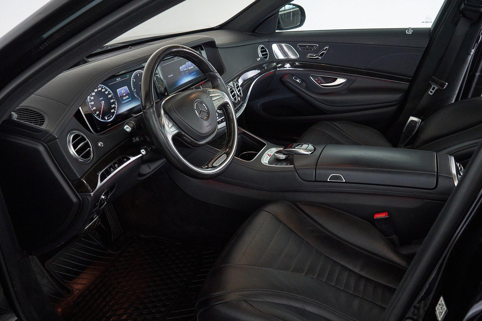 Mercedes-Benz S-Класс 2016, черный