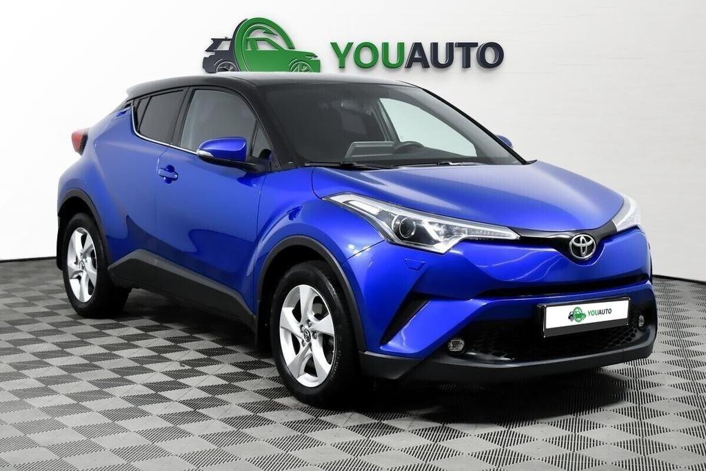 Toyota C-HR 2018, синий