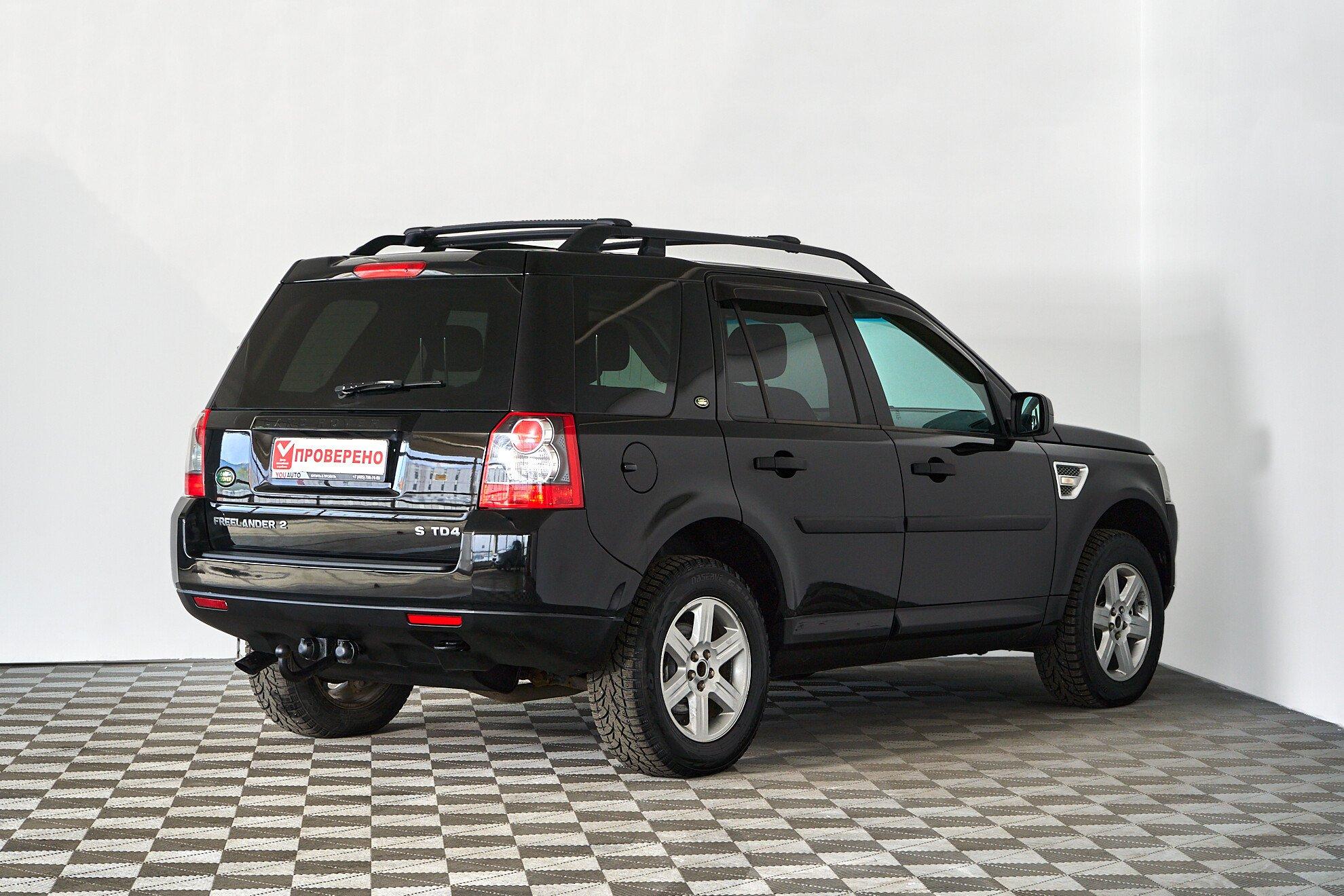 Land Rover Freelander 2009, черный
