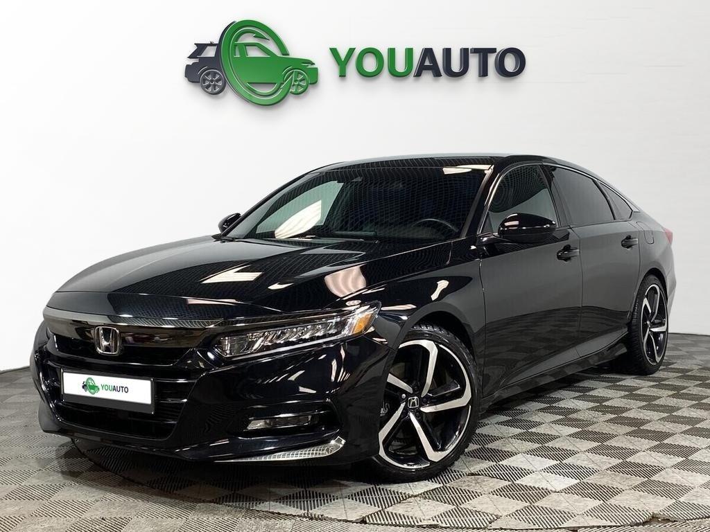 Honda Accord 2019, черный