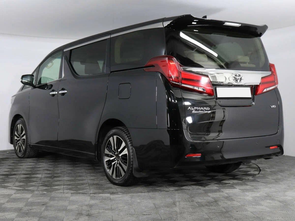 Toyota Alphard 2020, черный