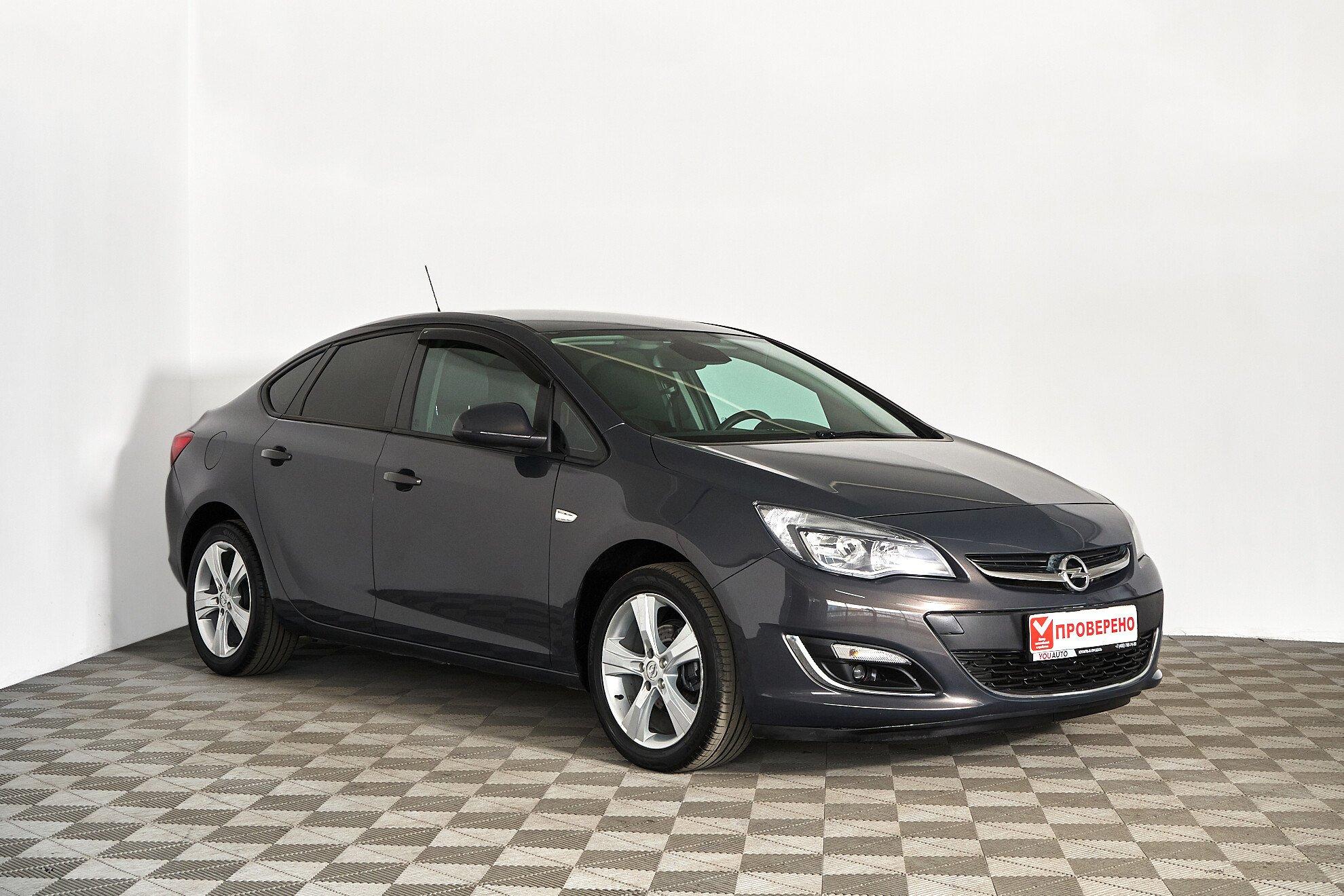 Opel Astra 2017, серый