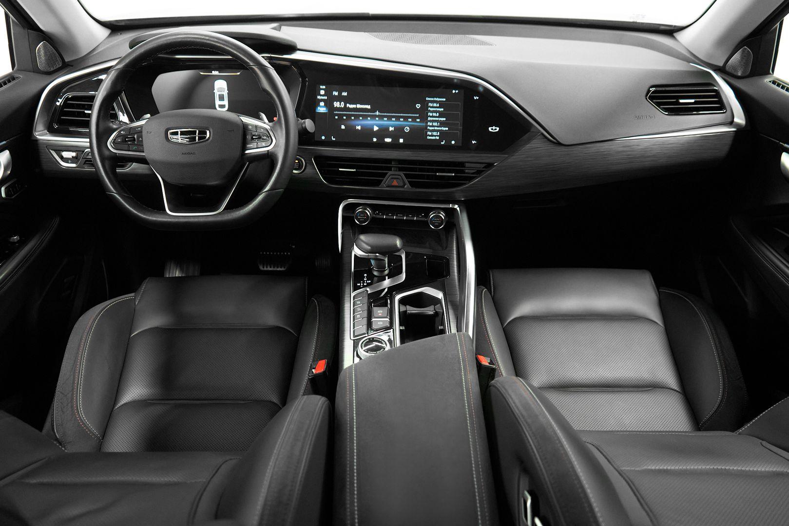 Geely Tugella 2021, черный