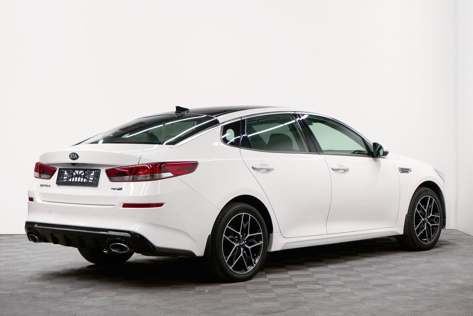 Kia Optima 2018, белый