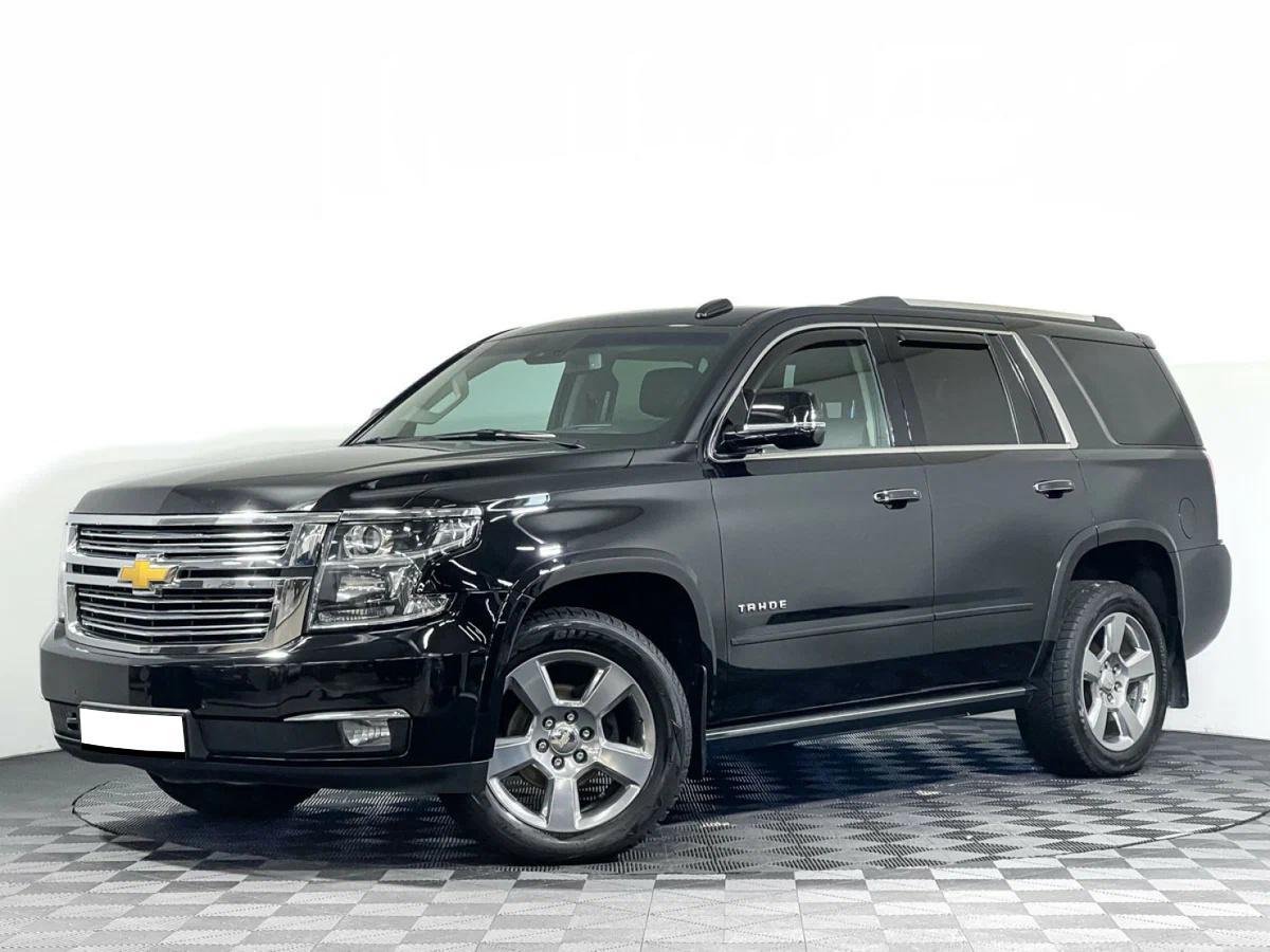 Chevrolet Tahoe 2017, черный
