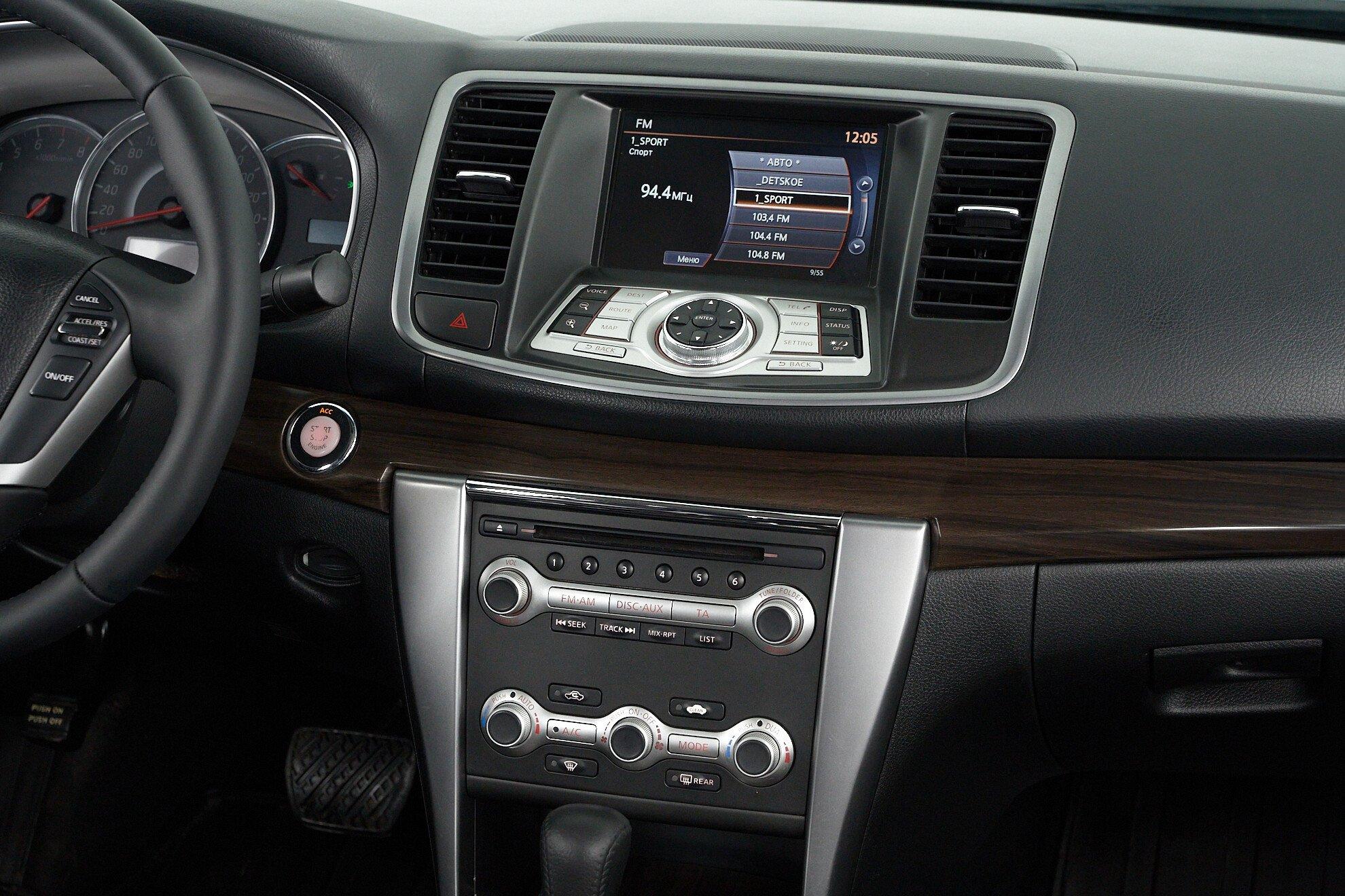 Nissan Teana 2013, черный