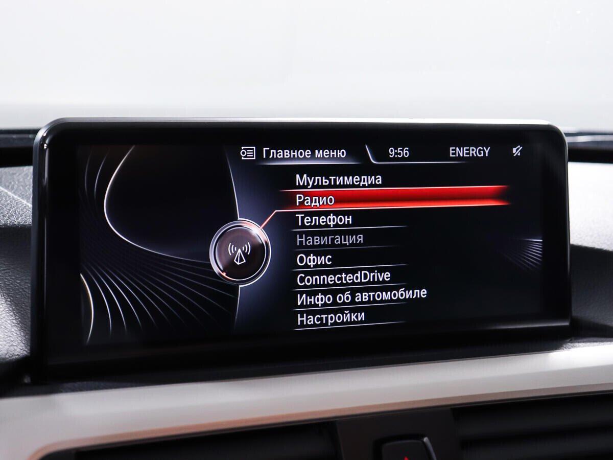 BMW 3 серии 2015, черный