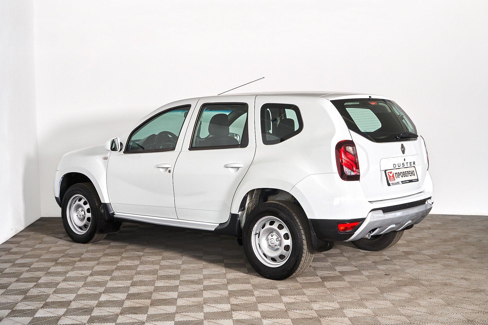 Renault Duster 2020, белый