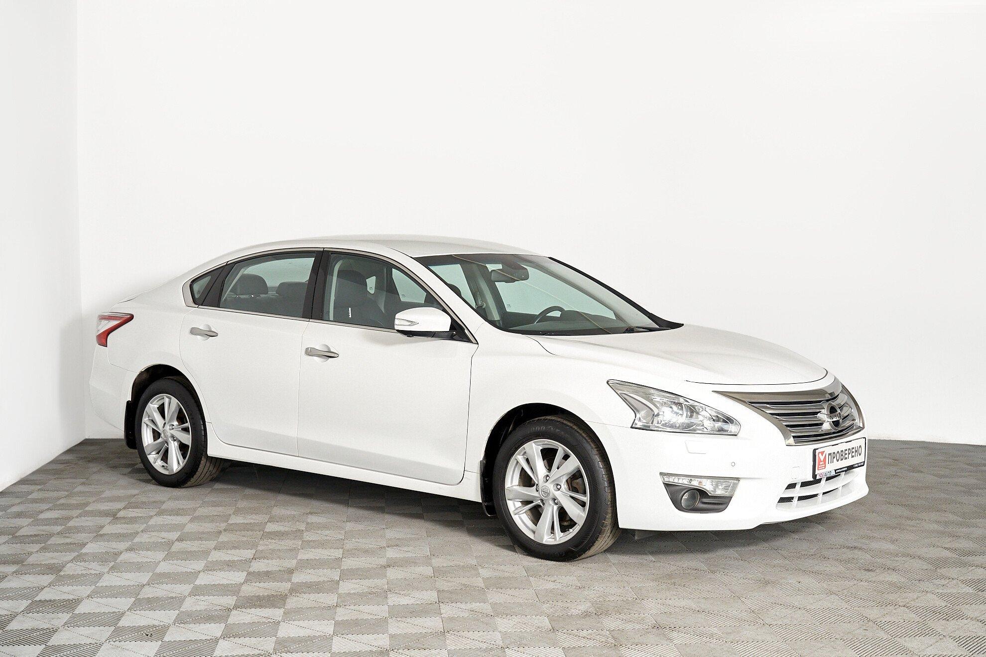 Nissan Teana 2014, белый