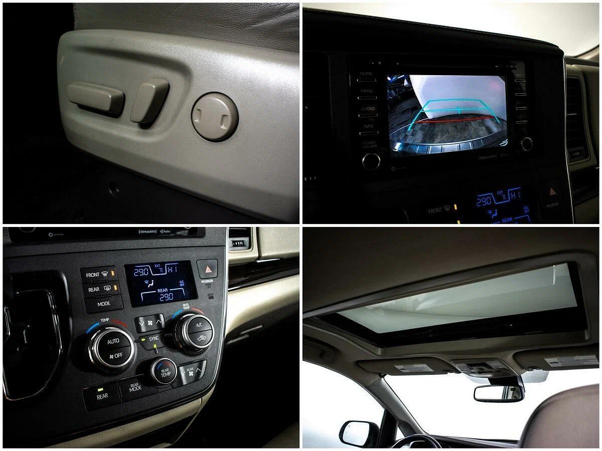 Toyota Sienna 2017, серый