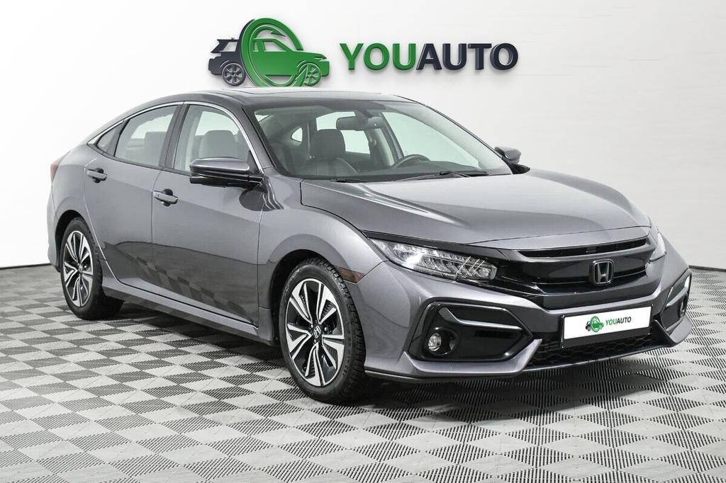Honda Civic 2018, серый