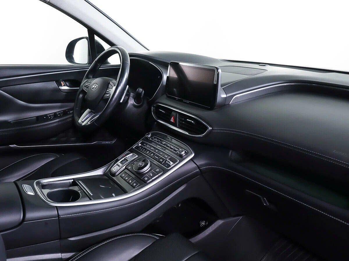 Hyundai Santa Fe 2020, черный