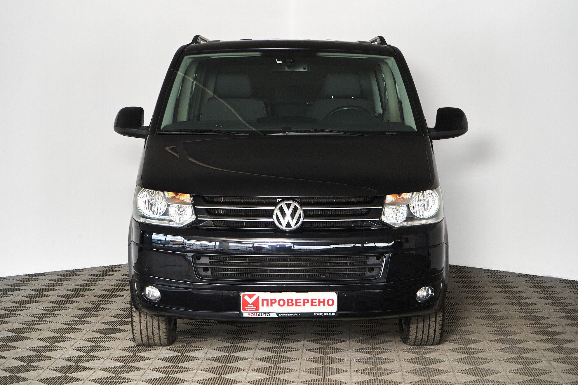 Volkswagen Multivan 2012, черный