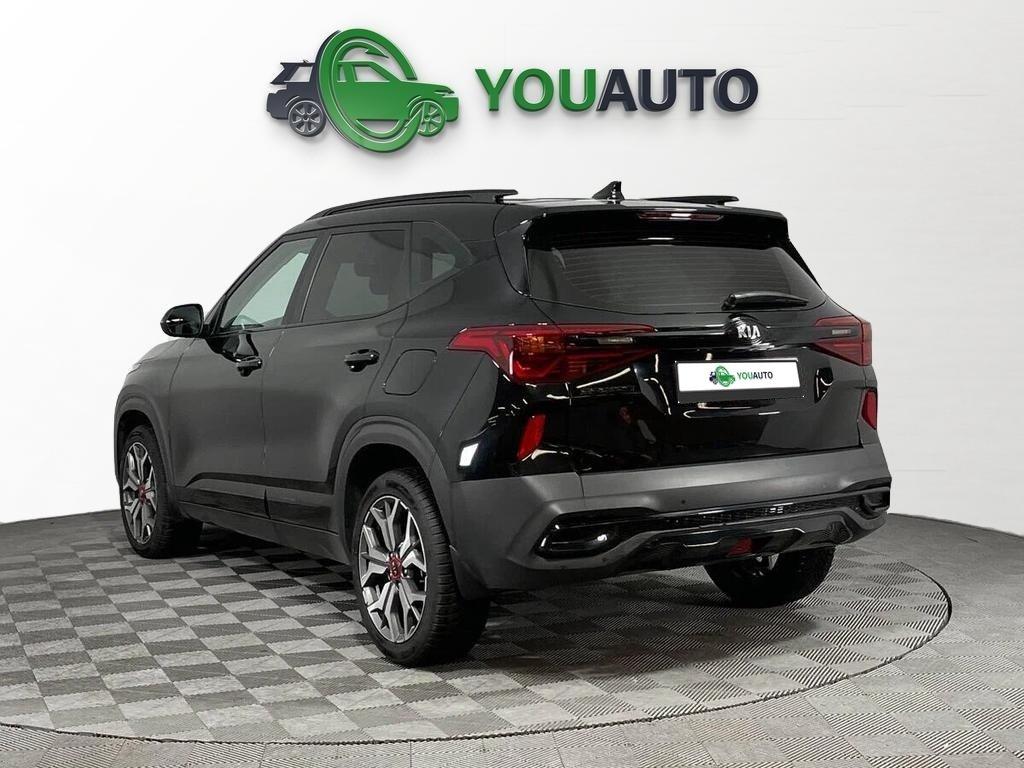 Kia Seltos 2022, черный