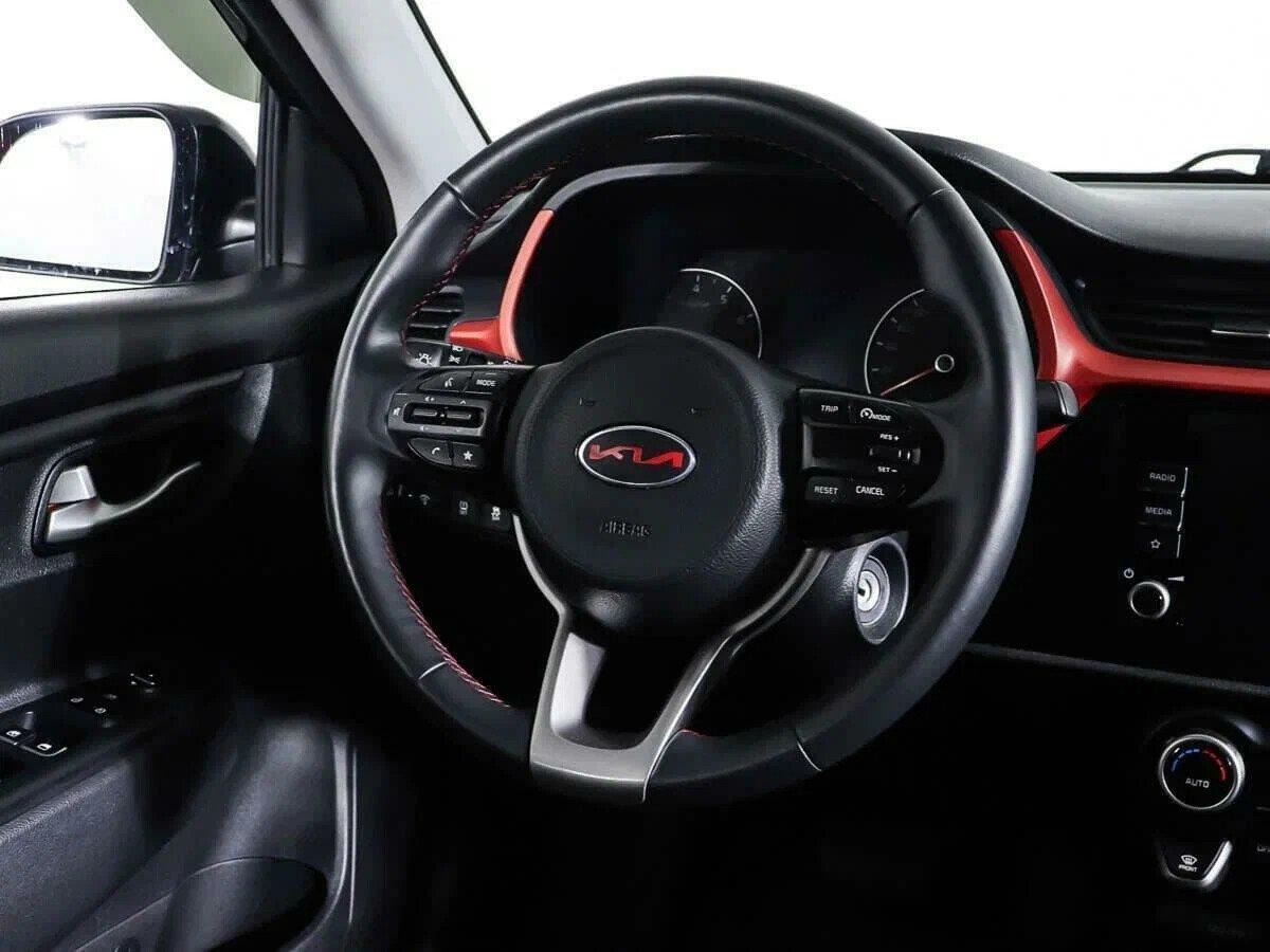 Kia Rio 2021, черный
