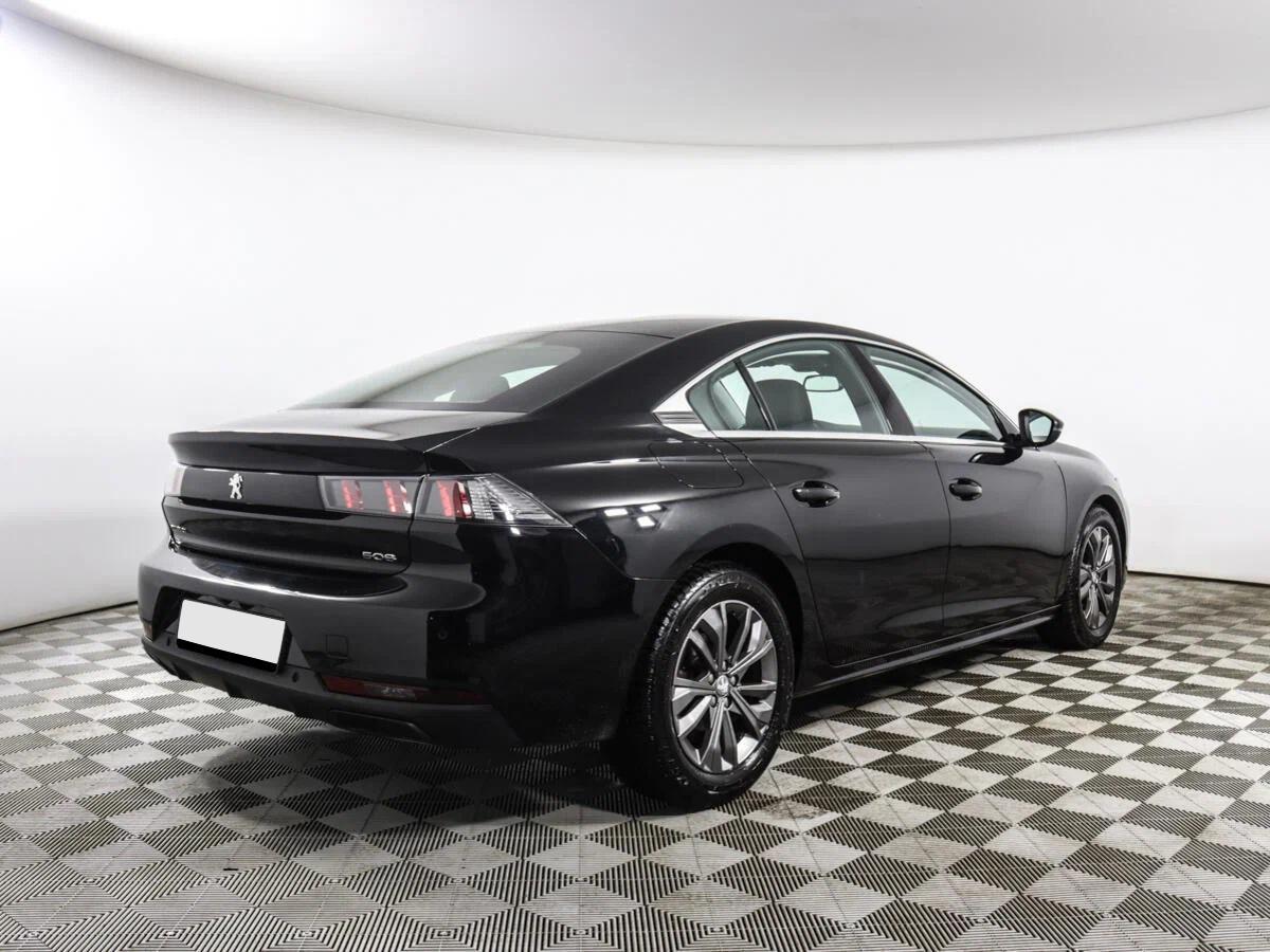 Peugeot 508 2018, черный