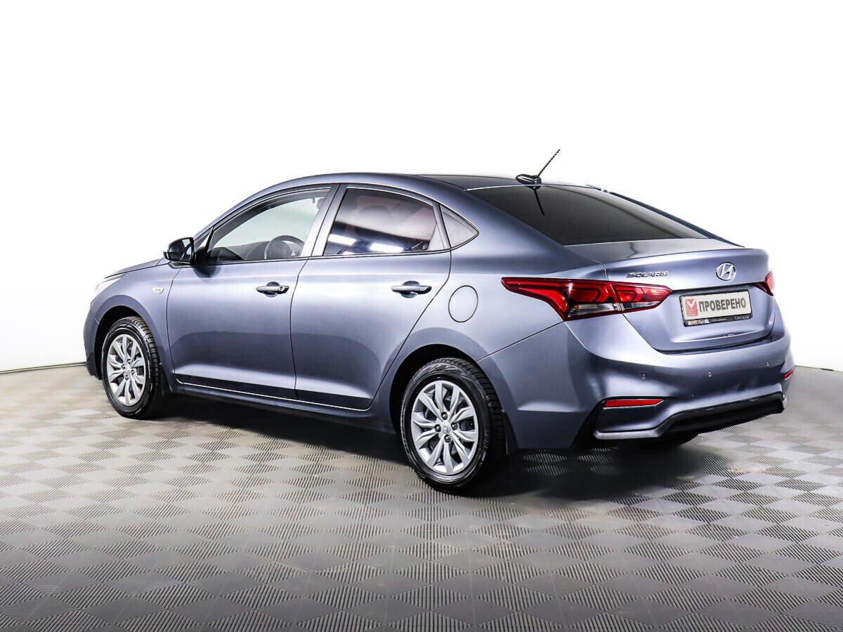 Hyundai Solaris 2019, серый